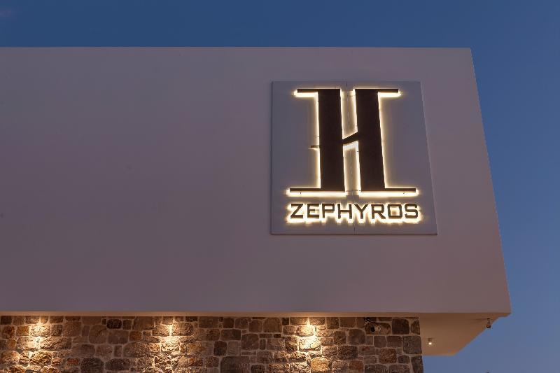 Zephyros Hotel Myrties ภายนอก รูปภาพ